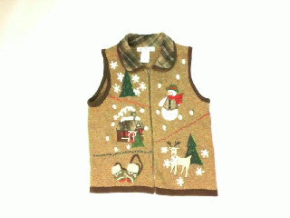 Woodland lodge-Small Christmas Sweater