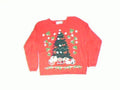 Jingle Rose Tree-Small Christmas Sweater