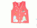 Lounging Snowman Three-Medium Christmas Sweater