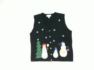 Three's Company-Small Christmas Sweater