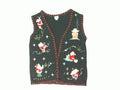 Santa Getting Busy-Small Christmas Sweater