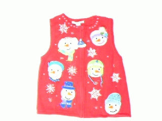 Snowmany Hats-Small Christmas Sweater