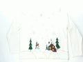 Wow It's A White Christmas-Large Christmas Sweater