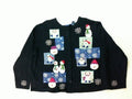 Patched Up Snowmen-Large Christmas Sweater