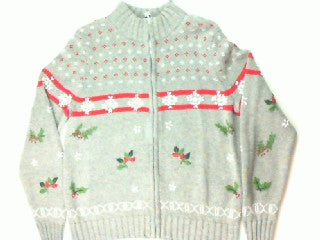Snowing Hollyday-Medium Christmas Sweater