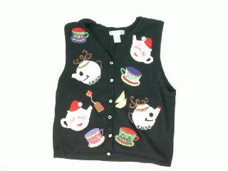 Tea For You Tea For Me-Small Christmas Sweater