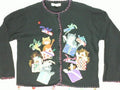 Pop Goes The Kitty-Large Christmas Sweater