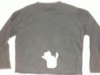 Pop Goes The Kitty-Large Christmas Sweater
