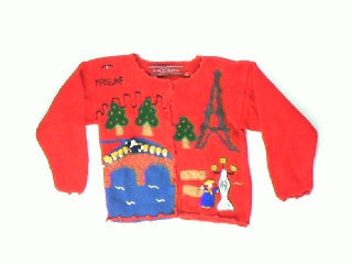 Oui Oui-Medium Christmas Sweater
