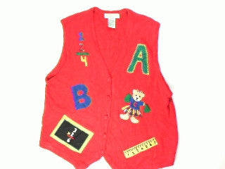 Rah Rah Rah ABC-Large Christmas Sweater