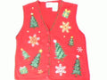 Tree Trees, and More Trees X Small Christmas Sweater