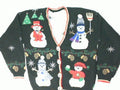 Snowman Craze- Small Christmas Sweater