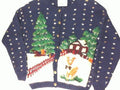 Lonesome Deer-X Small Christmas Sweater