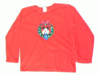 Mousetacular Wreath- Small Christmas Sweater