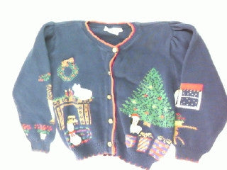 Ready and Waiting For Morning-X Small Christmas Sweater