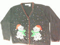 Seeing Double Trouble-Large Christmas Sweater