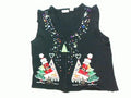 Triangles and Sparkles On The Tree-Small Christmas Sweater