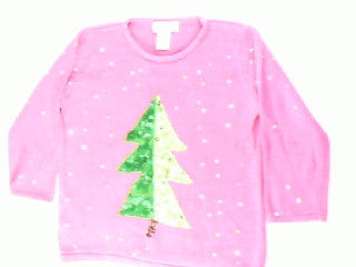 Two Tone Tree-X Small Christmas Sweater