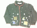 Red Hot Winter- Medium Christmas Sweater