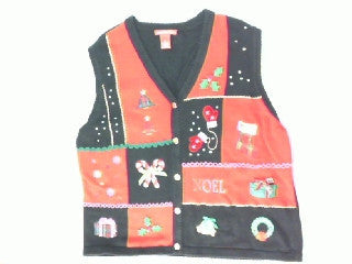 Pink Presents-Medium Christmas Sweater