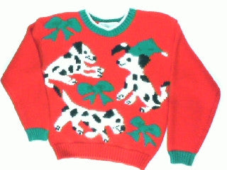 Put A Bow On The Puppy-X Small Christmas Sweater