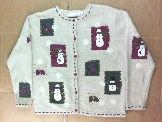The Cards Are Ready- Small Christmas Sweater