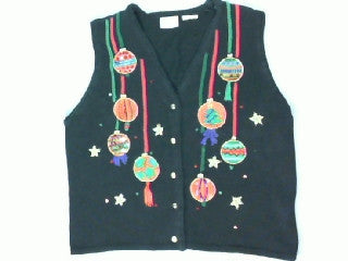 The Balls Are Dropping-Small Christmas Sweater