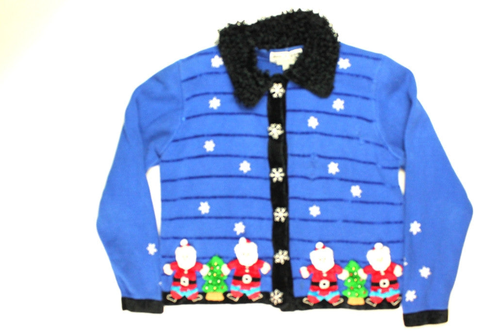 Snowing On Santa- Small Christmas Sweater