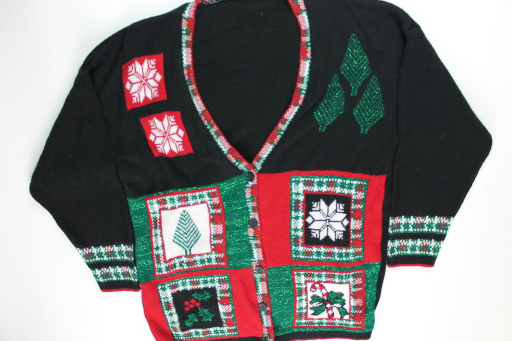 Shiny Expressions- Large Christmas Sweater