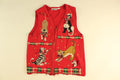 Holiday Bells and Cats- X Small Christmas Sweater
