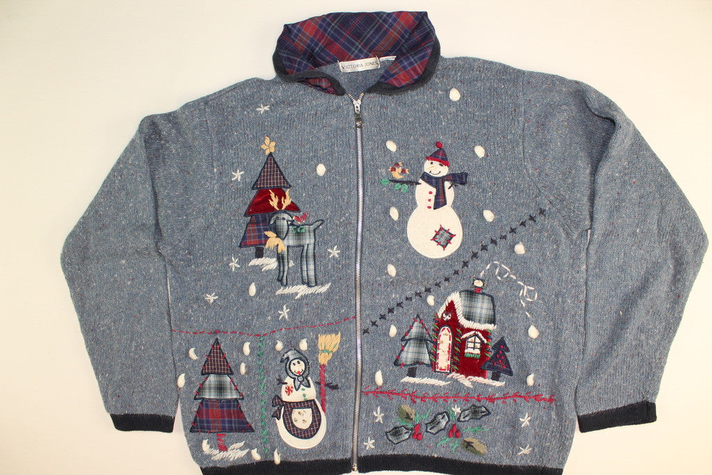 Snowhome Like My Home- Large Christmas Sweater