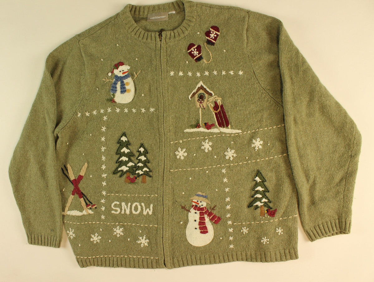 Snowmore Winter-Medium Christmas Sweater