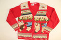 Hanging Out on the Chimney- X small Christmas Sweater