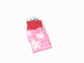 Pretty Puppy Snowflakes-Small Christmas Sweater