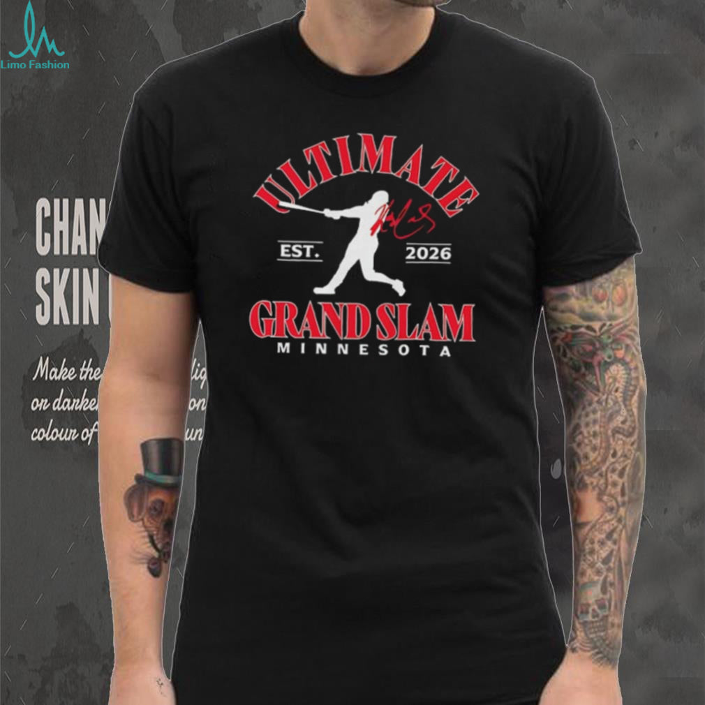 Ultimate Grand Slam in Minnesota Twins Kody Clemens shirt