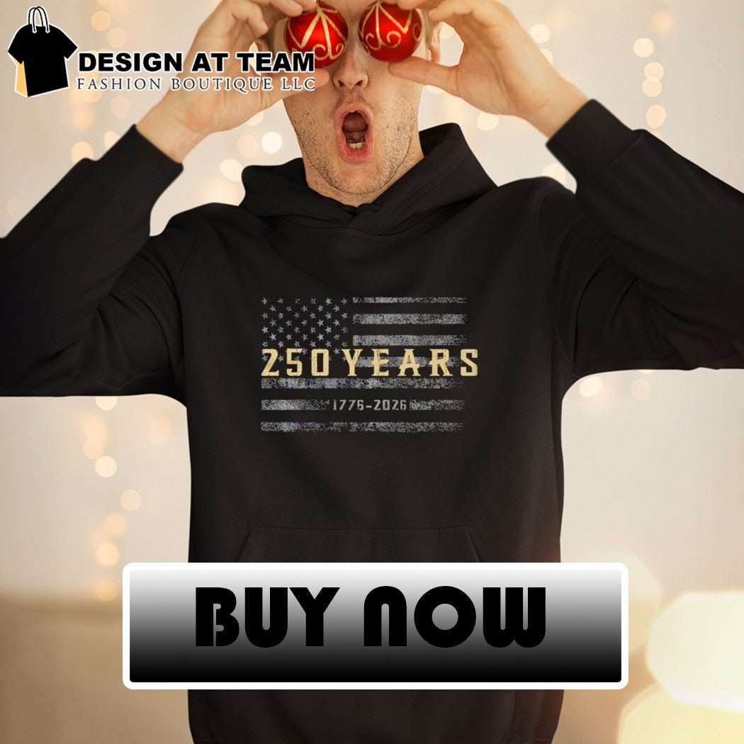 United States flag 250 years 1776 2026 shirt