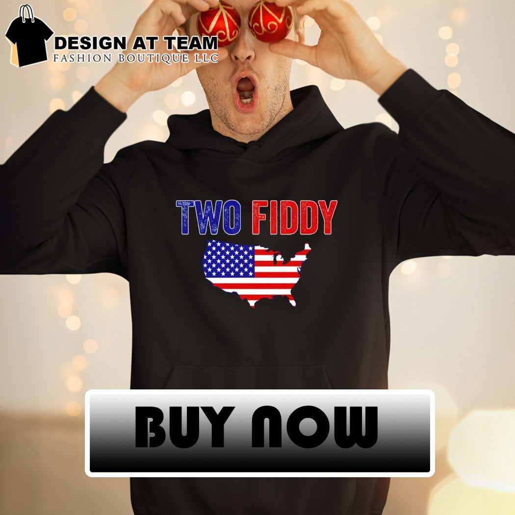 United States map Two Fiddy shirt