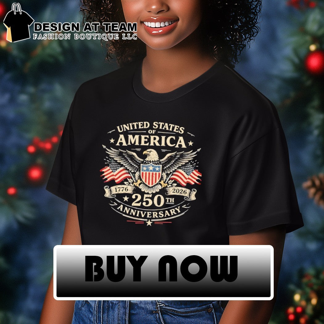 United States of America USA 250th Anniversary 1776 2026 Independence Day shirt