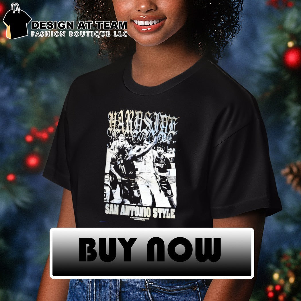Victor Wembanyama San Antonio Spurs Style Hardside basketball player NBA vintage shirt