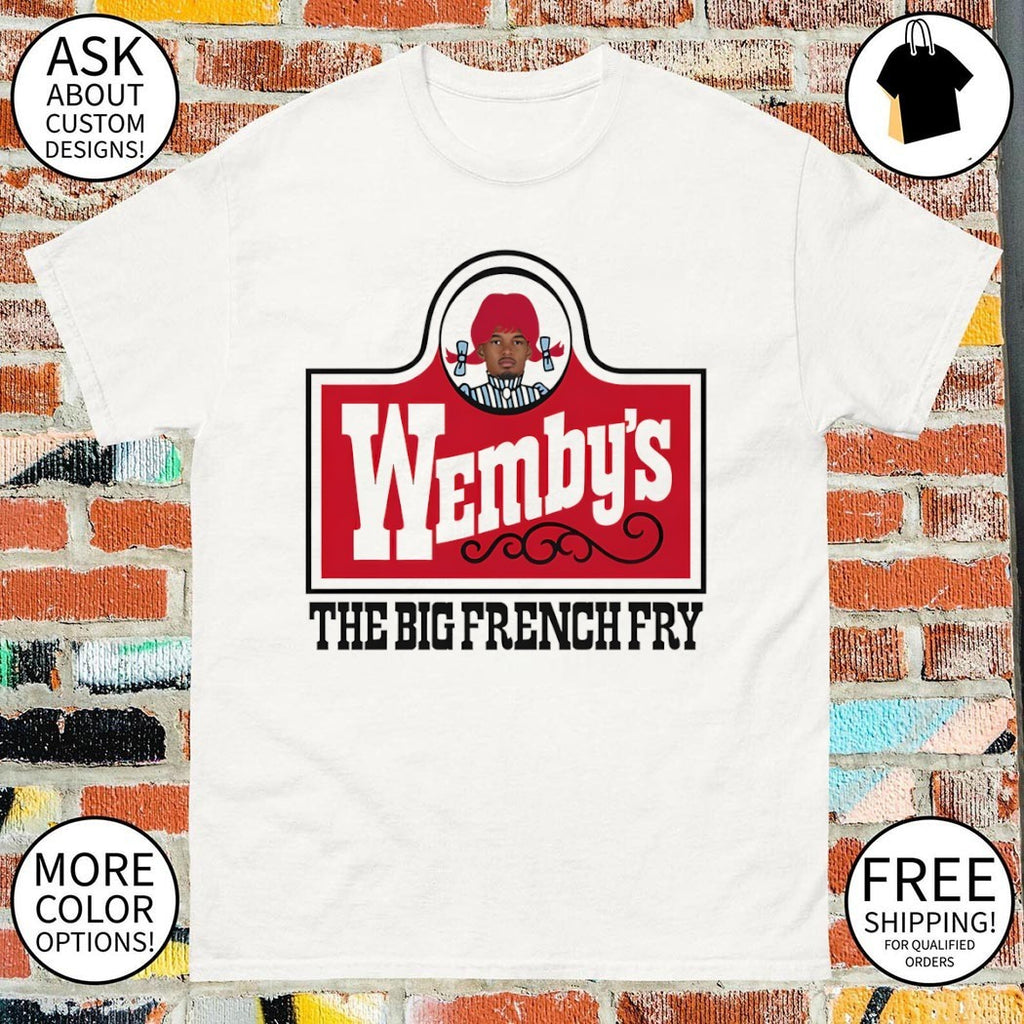 Victor Wembanyama Wemby’s The Big French Fry logo shirt