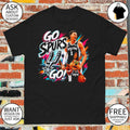 Victor Wembanyama and The Coyote San Antonio Spurs Go Spurs Go basketball shirt