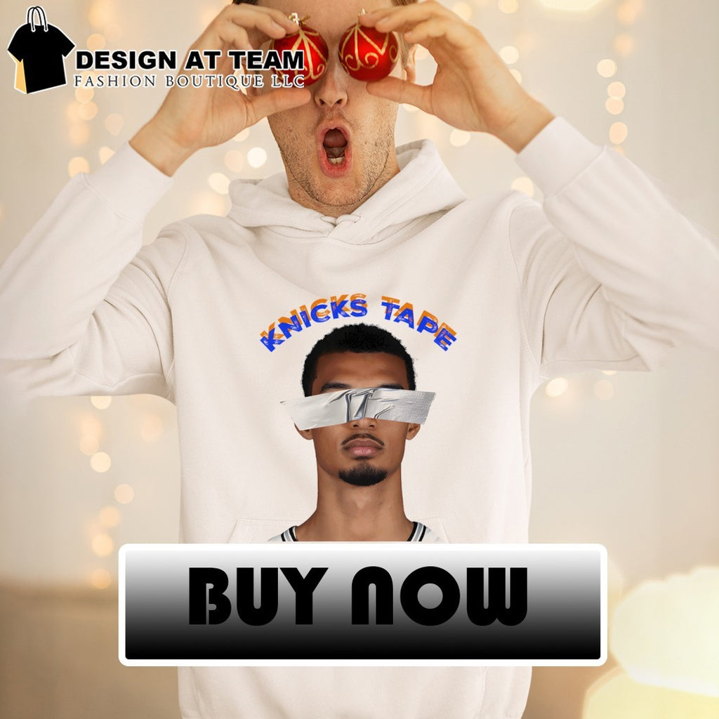 Victor Wembanyama basketball player headshot Knicks Tape duct tape shirt