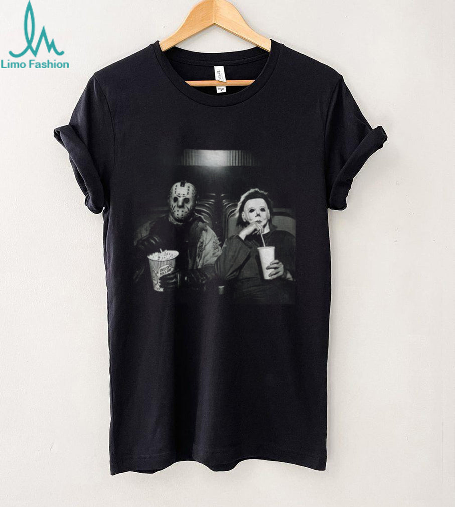 Vintage Jason And Michael Myers Cinema Halloween 2026 shirt