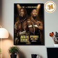 WWE Sunday Nights Oba Femi Vs Bron Breakker On September 6 2026 Home Decor Poster Canvas