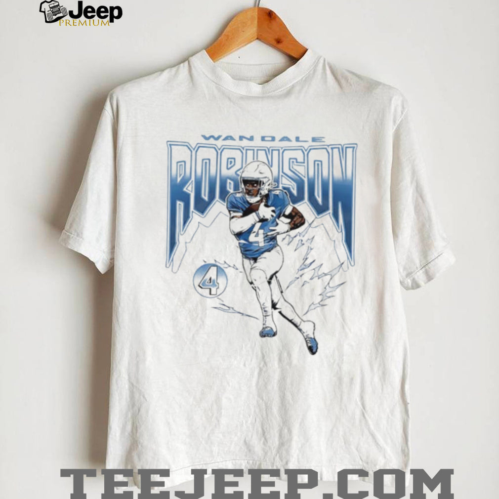 Wan’Dale Robinson 4 Tennessee Titans Future Lightning Shirt