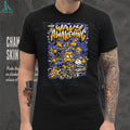 Wavy Awakening The Simpsons Characters shirt