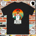 Wemby the Alien Spurs Retro Sunset in San Antonio shirt