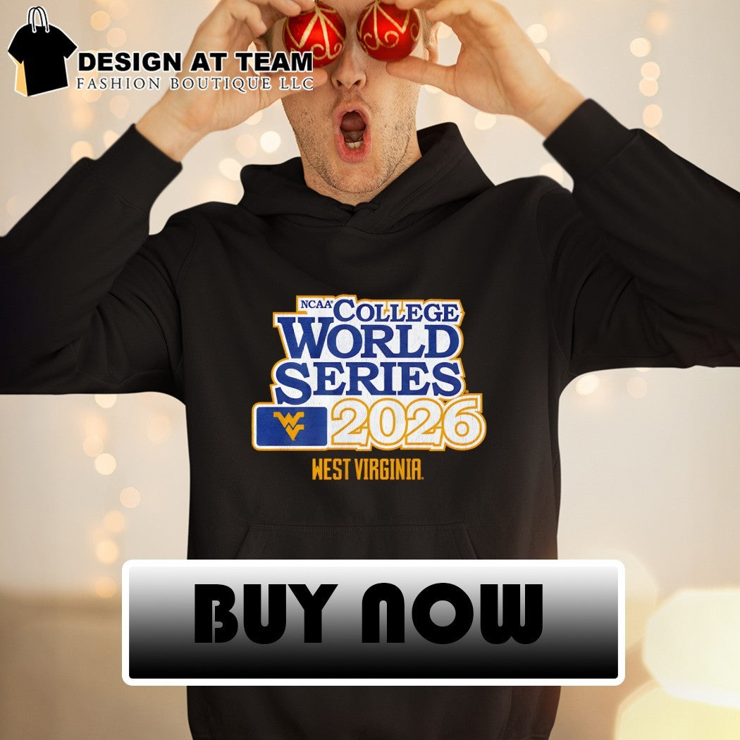West Virginia Mountaineers Baseball 2026 College World Series shirt