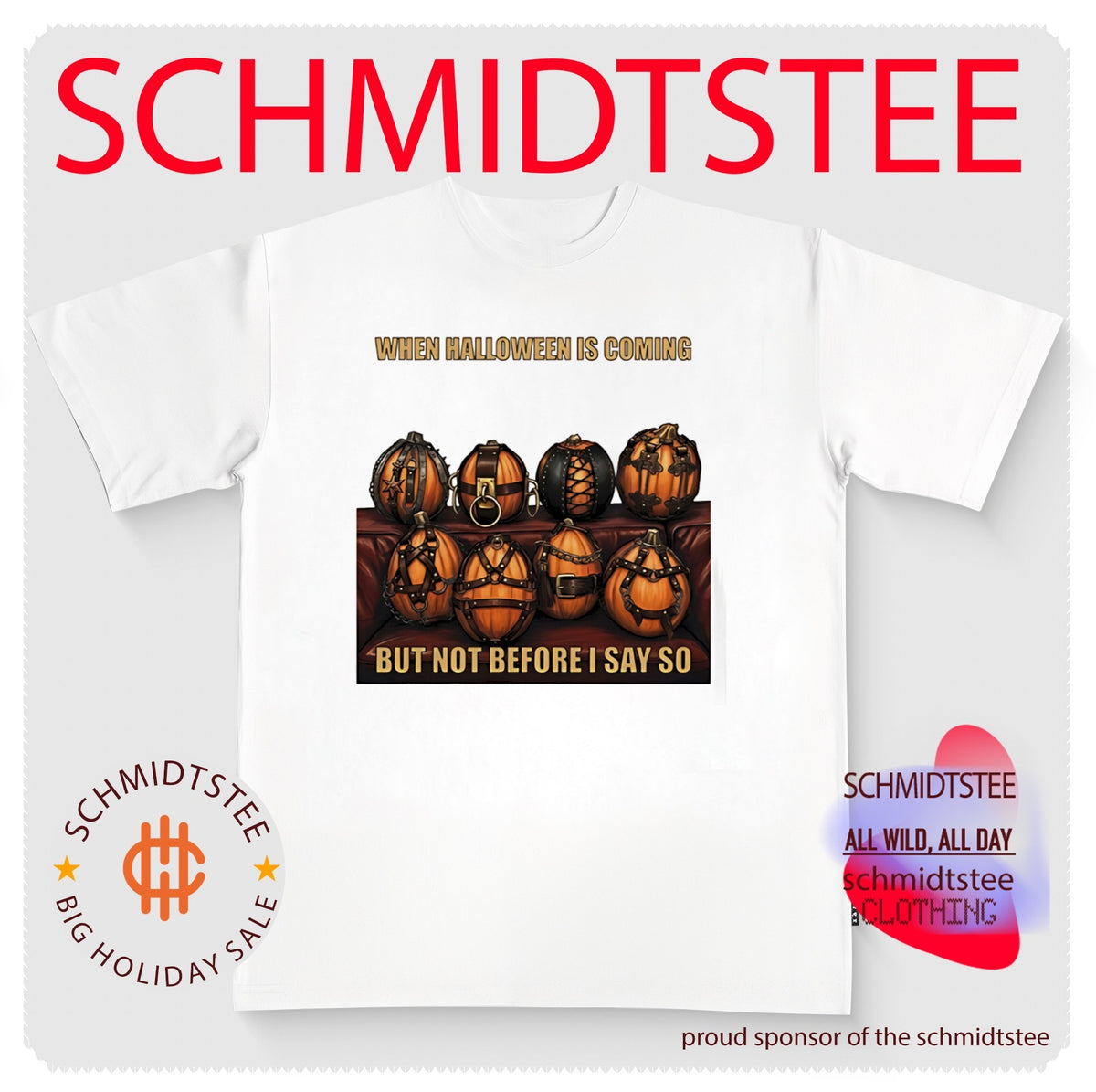 When Halloween Is Coming But Not Before I Say So Shirt