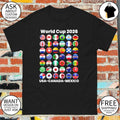 World Cup 2026 USA Canada Mexico Game Day flags shirt